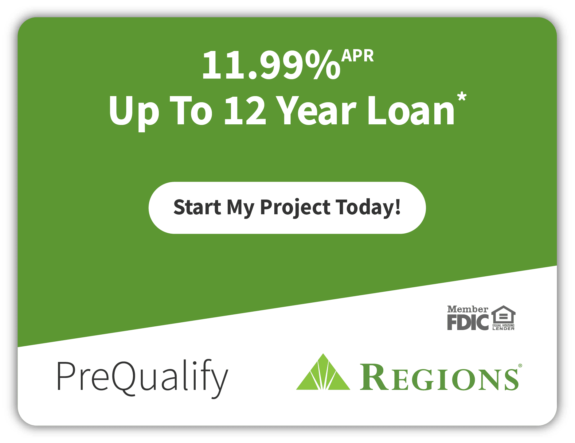 EnerBank USA Finance Option - 11.99% APR Up To 12-Yr Loan