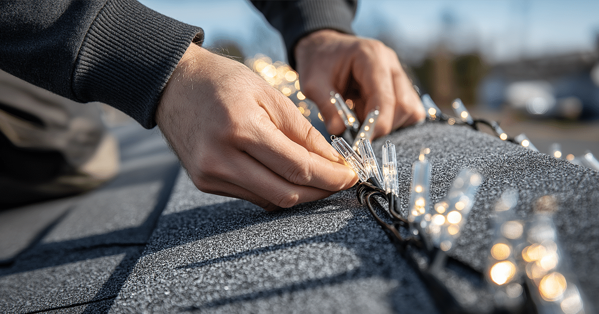 Securing the Lights and Using Clips Correctly