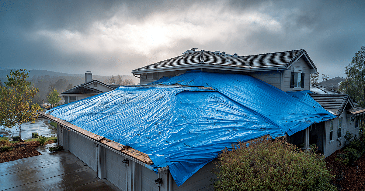 Emergency Roof Tarping: What Every Homeowner Should Know